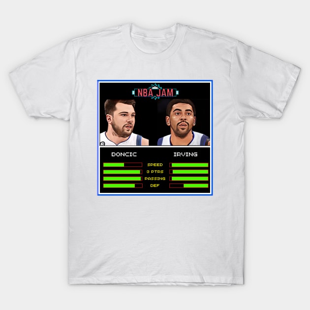 Luka & Kyrie - NBA Jam Edition T-Shirt by M.I.M.P.